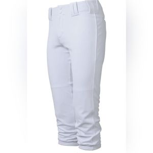 Intensity M White Baseball Softball Athletic Performance Pants New!